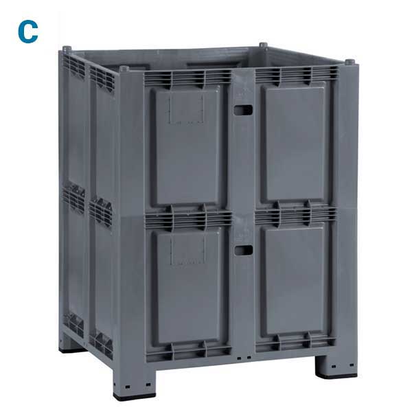 Caisse Palette Gerbable (1000x700mm à 1200x1000mm) – Image 3